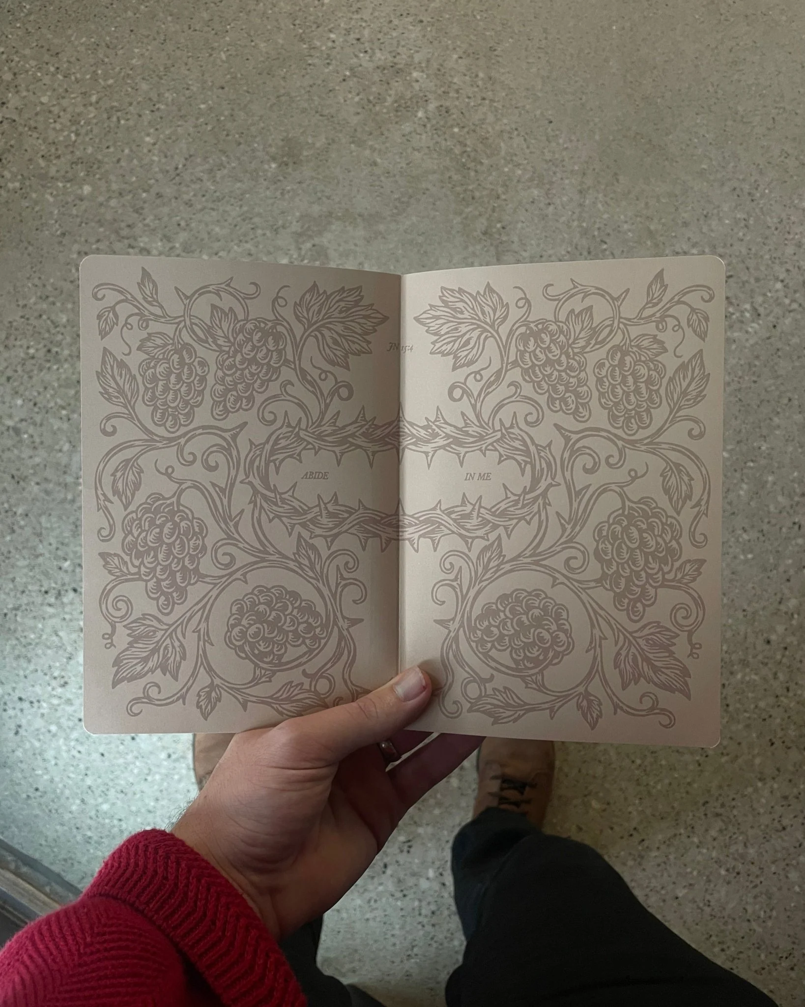 "Abide" Leather Journal - Image 5