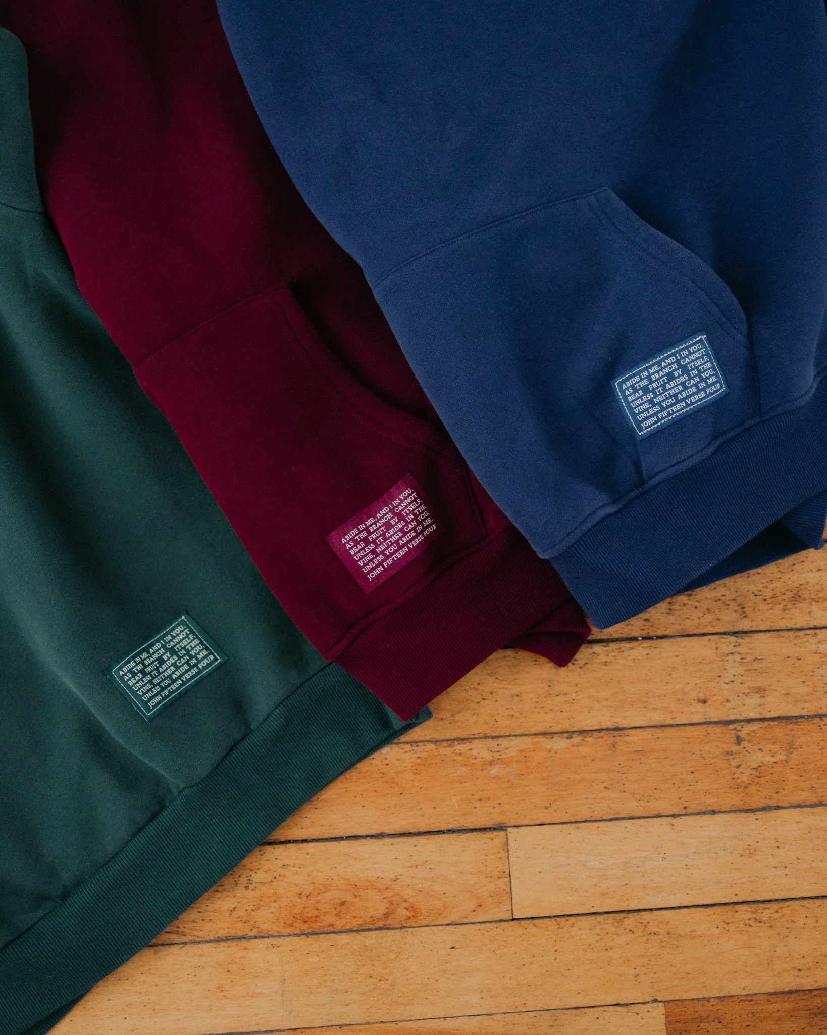 "Abide" Maroon Comfort Hoodie (Limited Edition) - Image 9