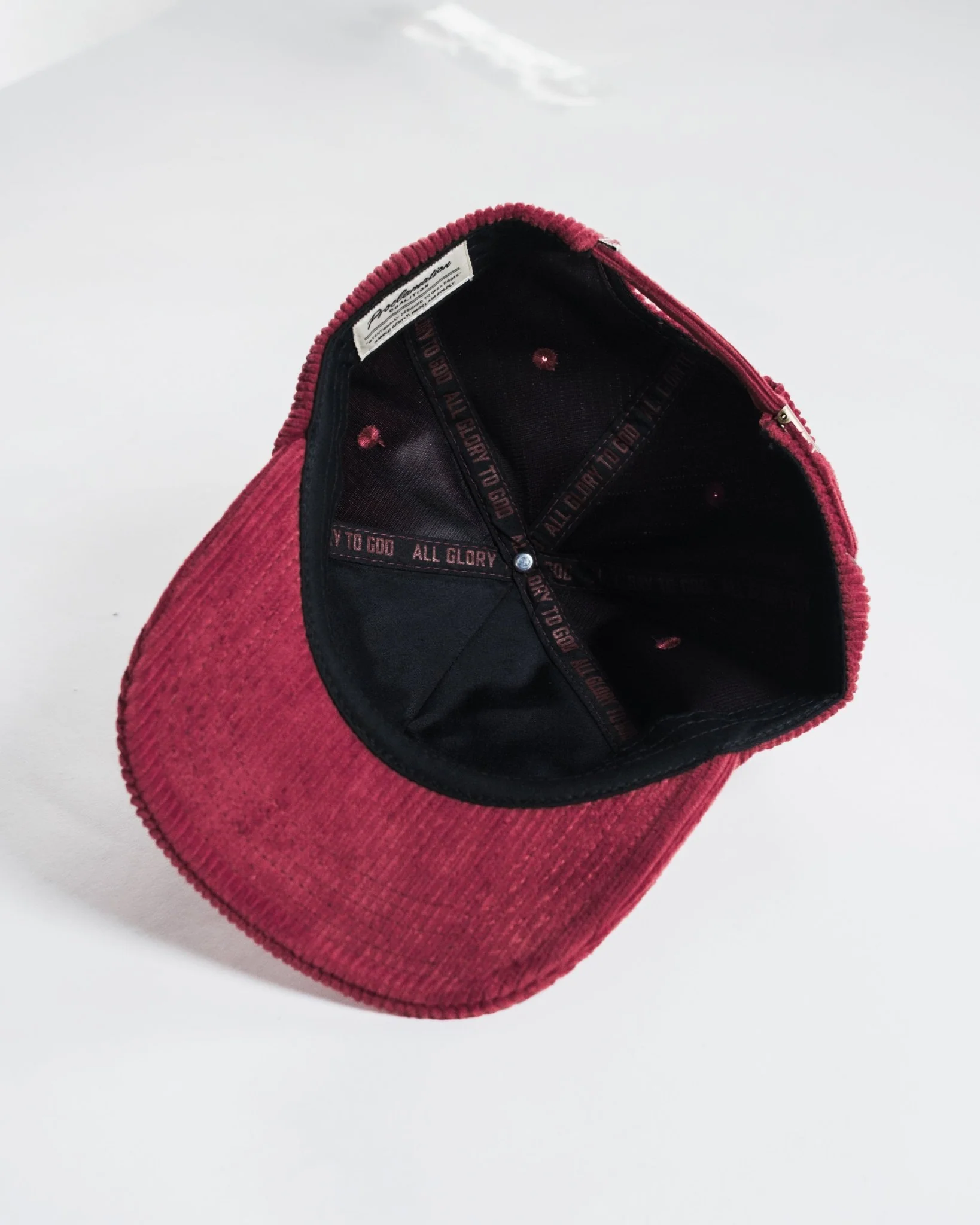 "All Glory To God" Corduroy Hat - Image 5