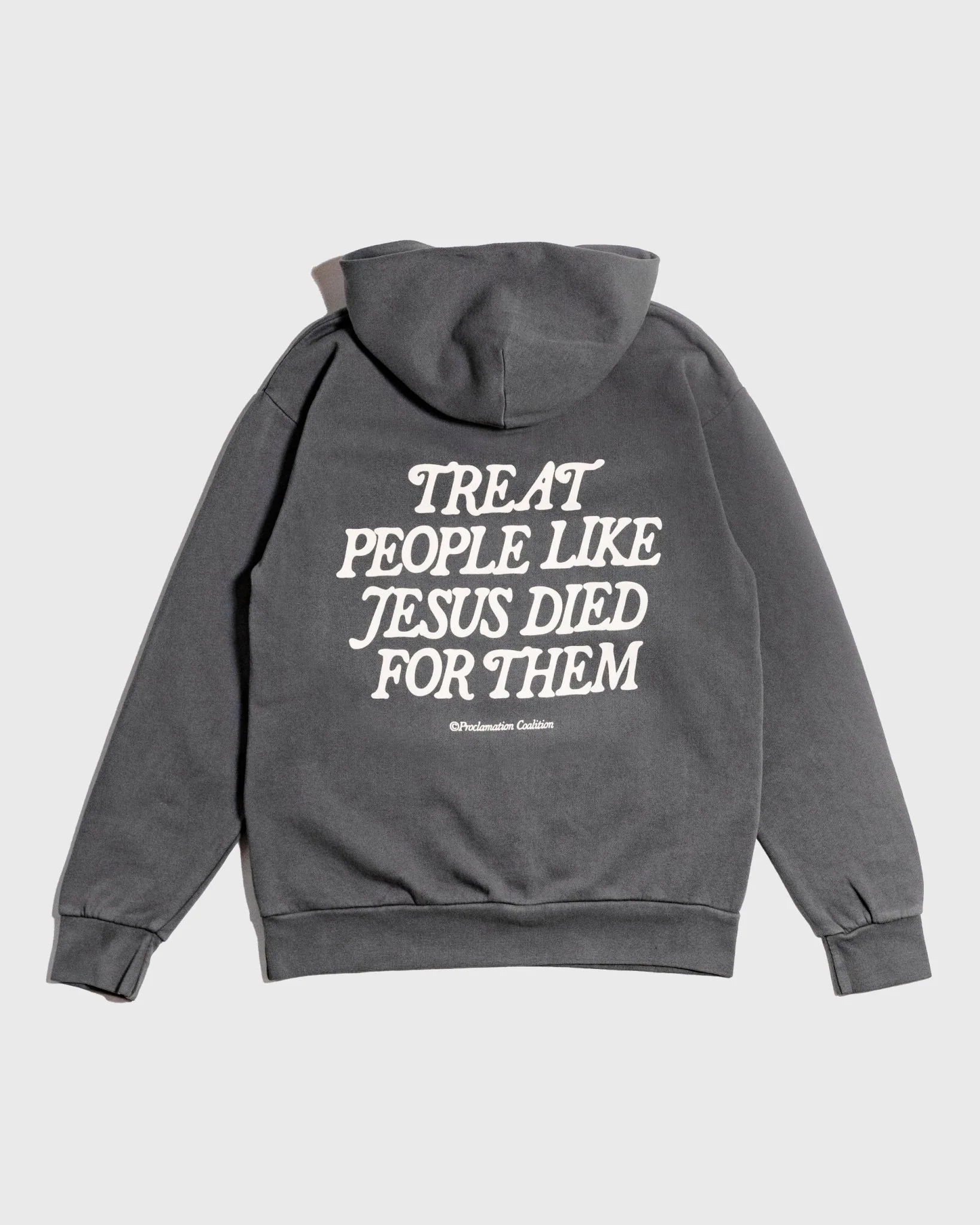 Treat People Like Jesus Died for Them® Heavyweight Hoodie - Image 4
