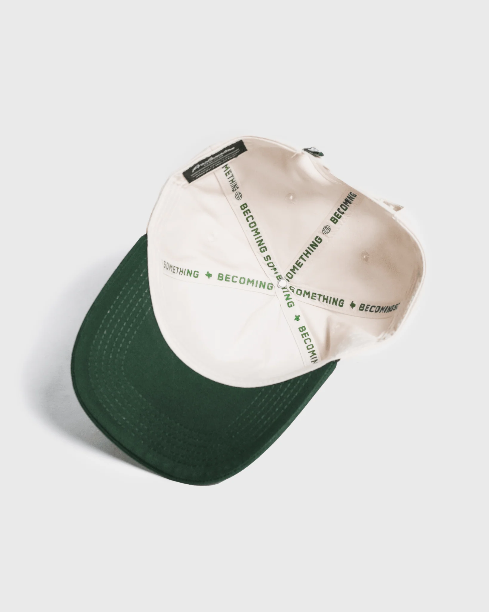 "Becoming Something" Forest Green Hat - Image 5