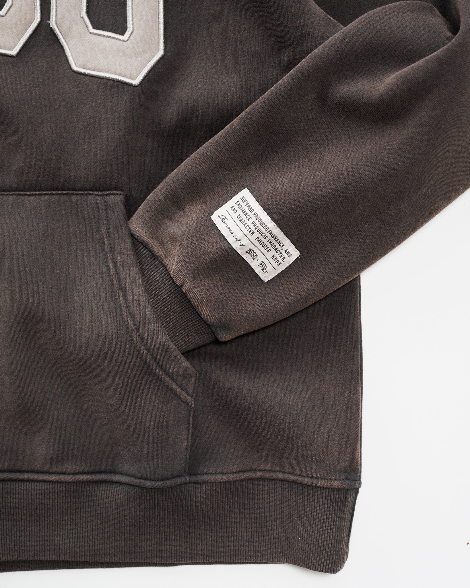 "Becoming Something" Smoke Relaxed Comfort Zip-Up - Image 3