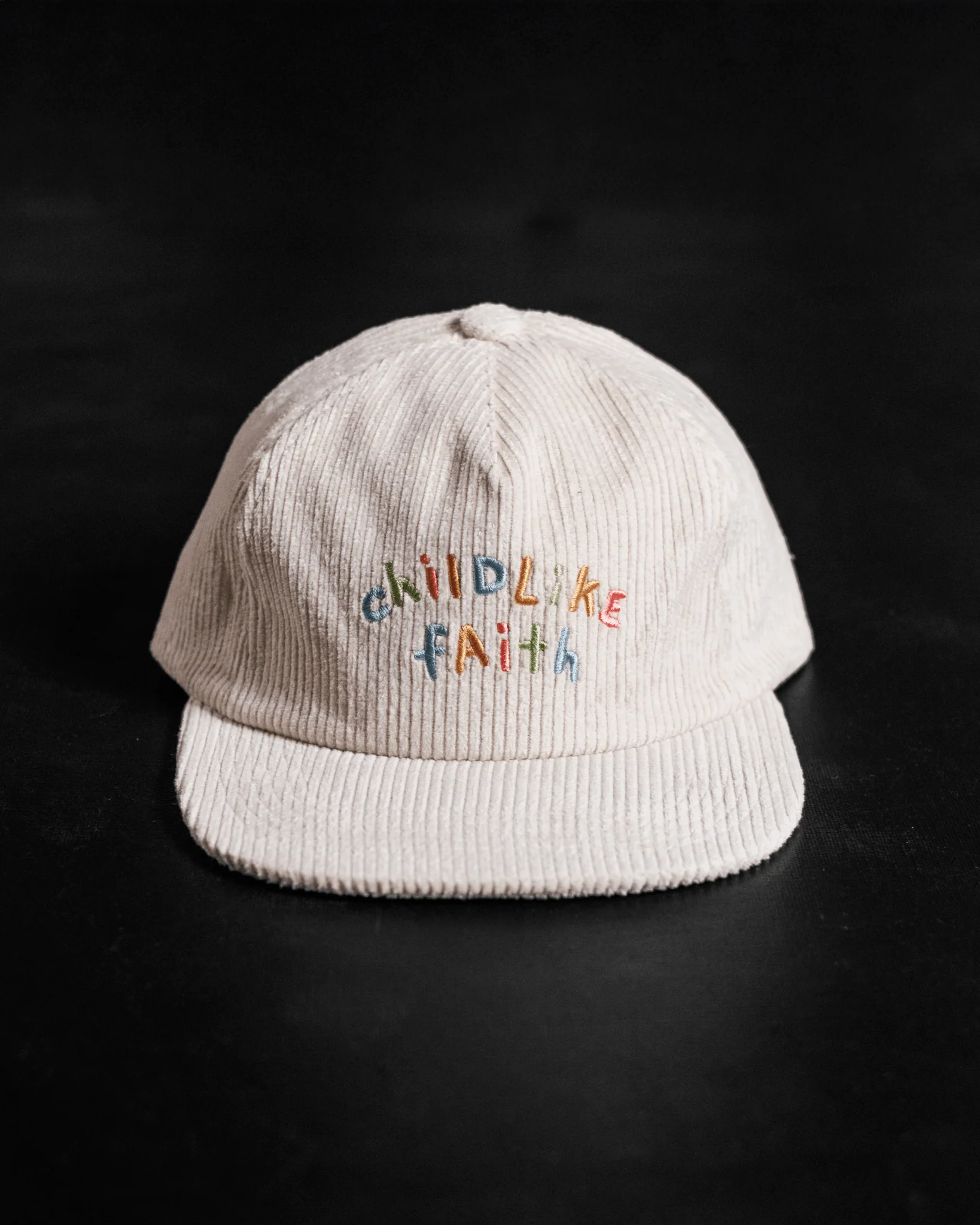 "Childlike Faith" Corduroy Hat - Image 5