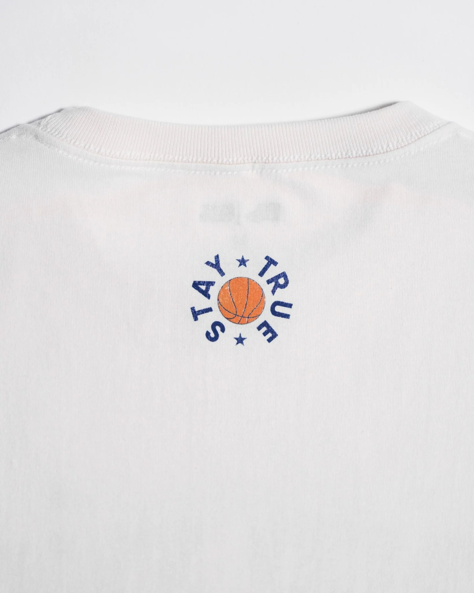 "Stay True X Courts of The Lord" Off-White Tee - Image 8