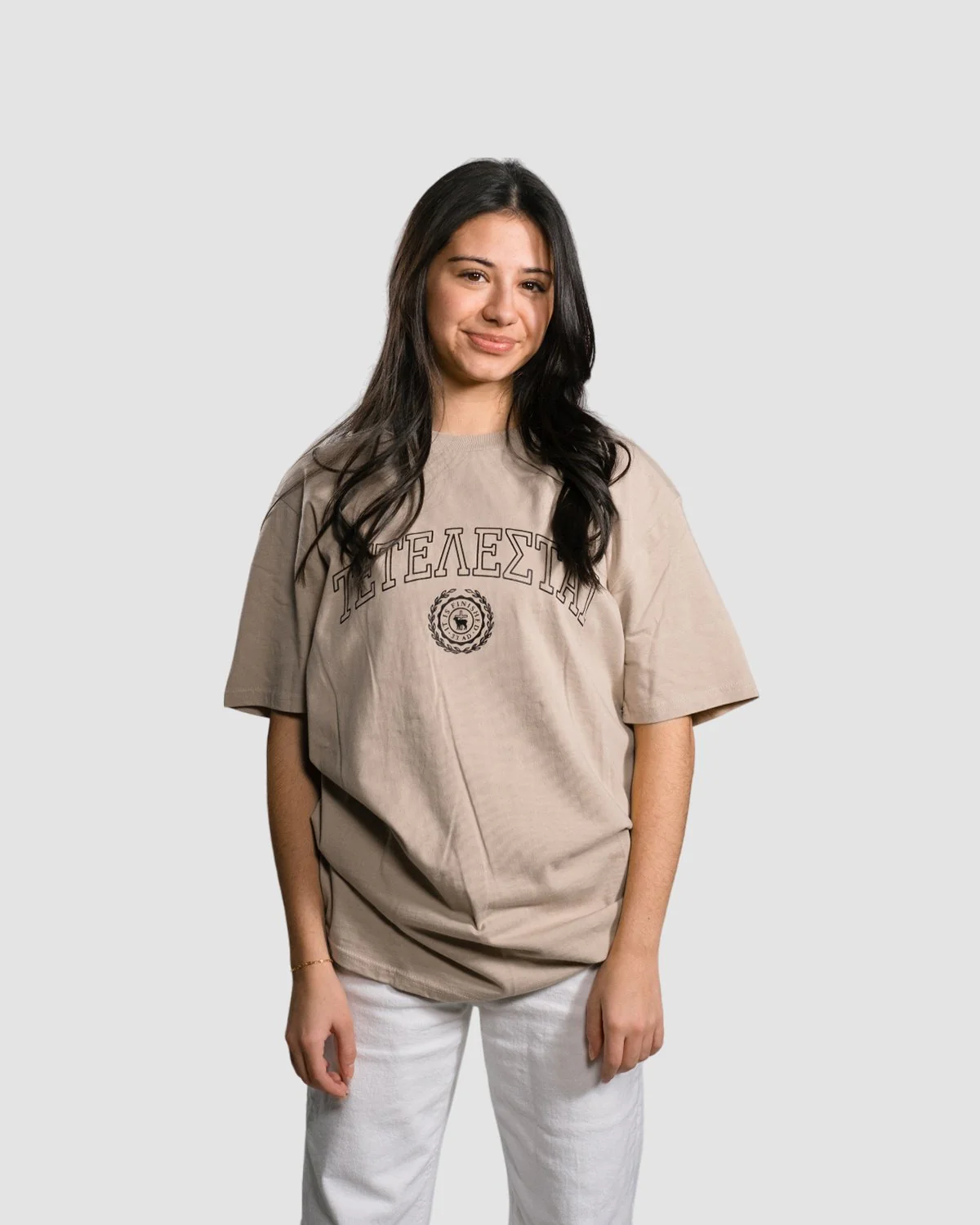 "It Is Finished" Sandstone University Tee - Image 3