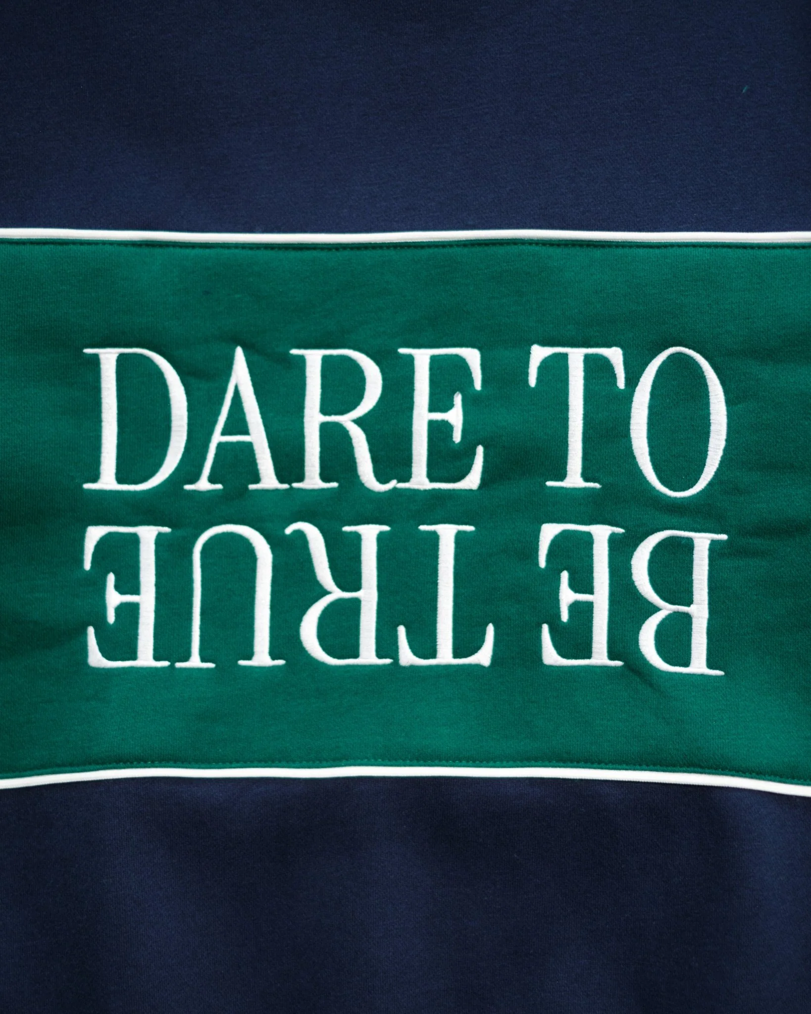 "Dare To Be True" Color-Block Comfort Crewneck - Image 8