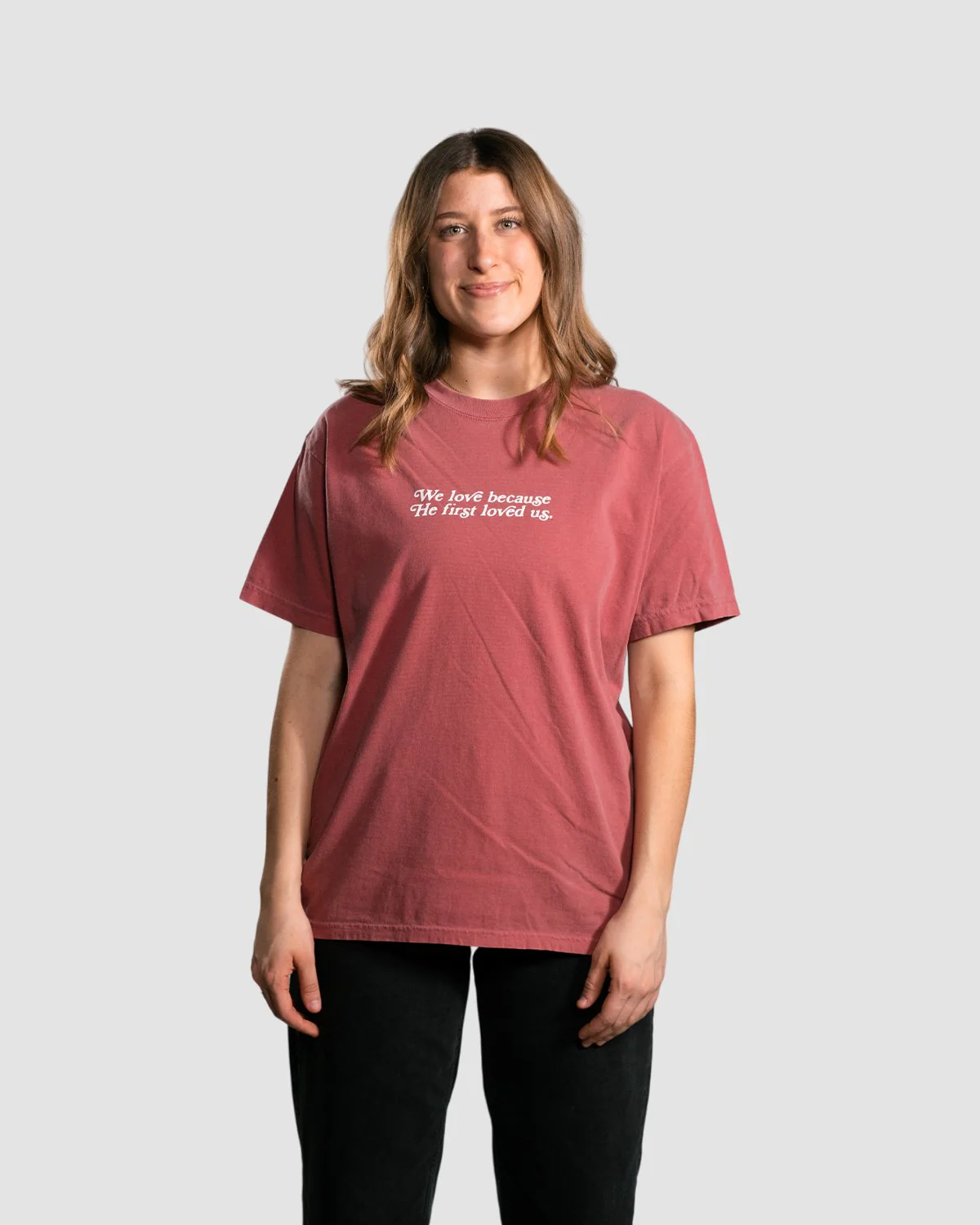 "First Loved" Crimson Tee - Image 3
