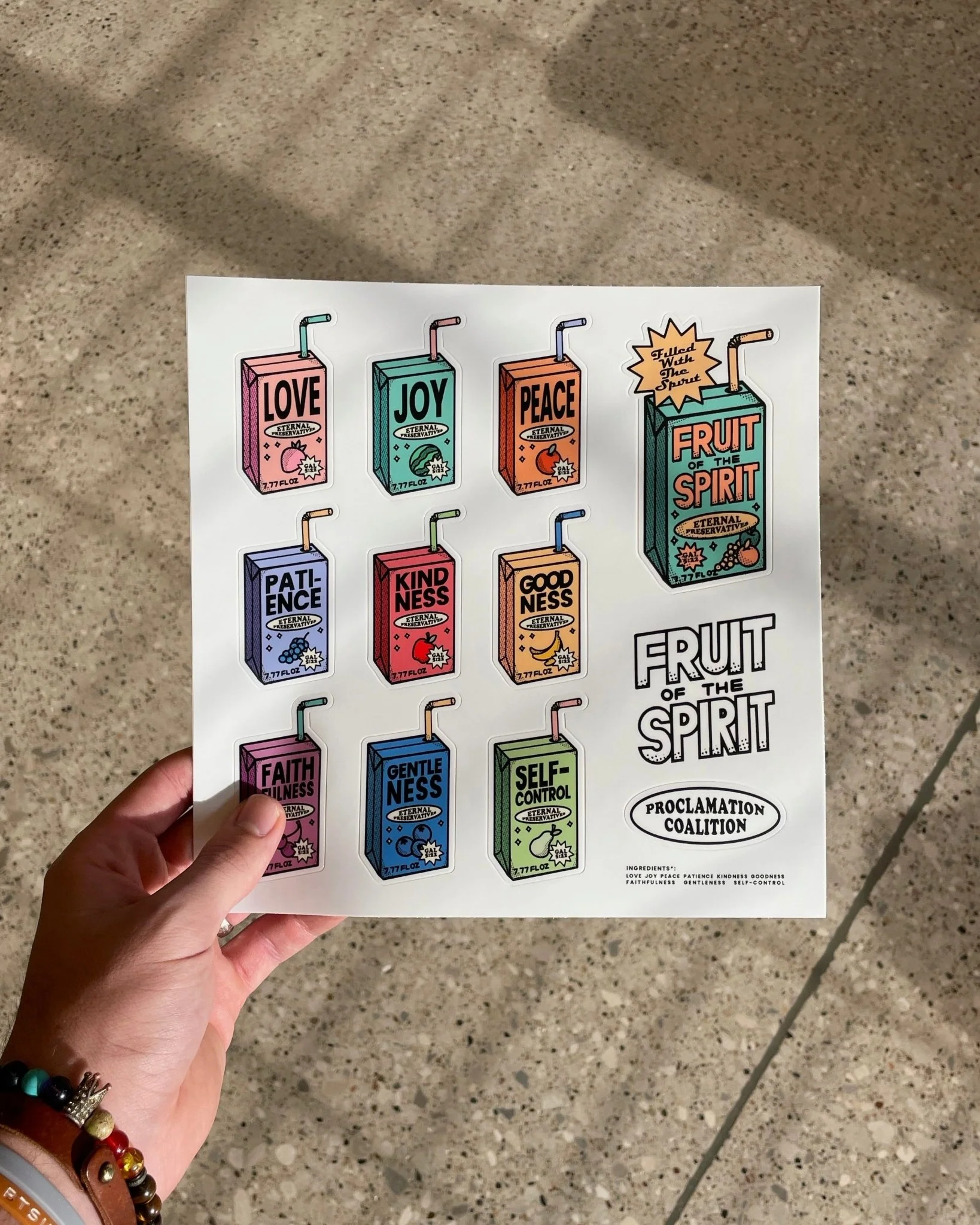 "Juice Box" Stickers - Image 5
