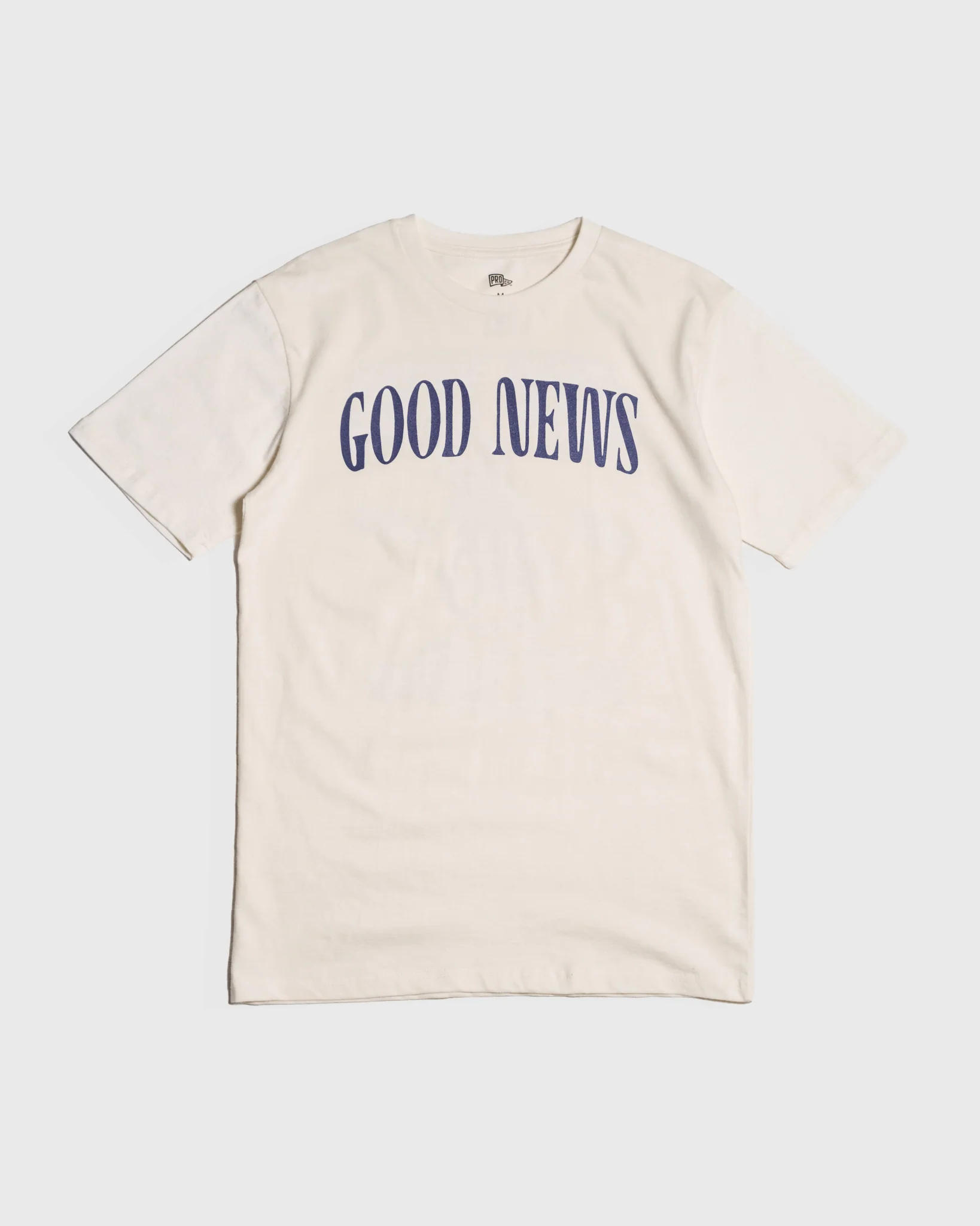 "Good News - Paper Boy" Ivory Tee - Image 4