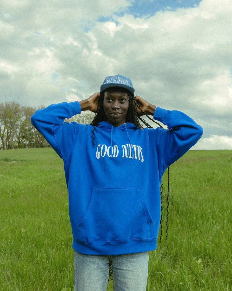 "Good News - Paper Boy" Hoodie - Image 3