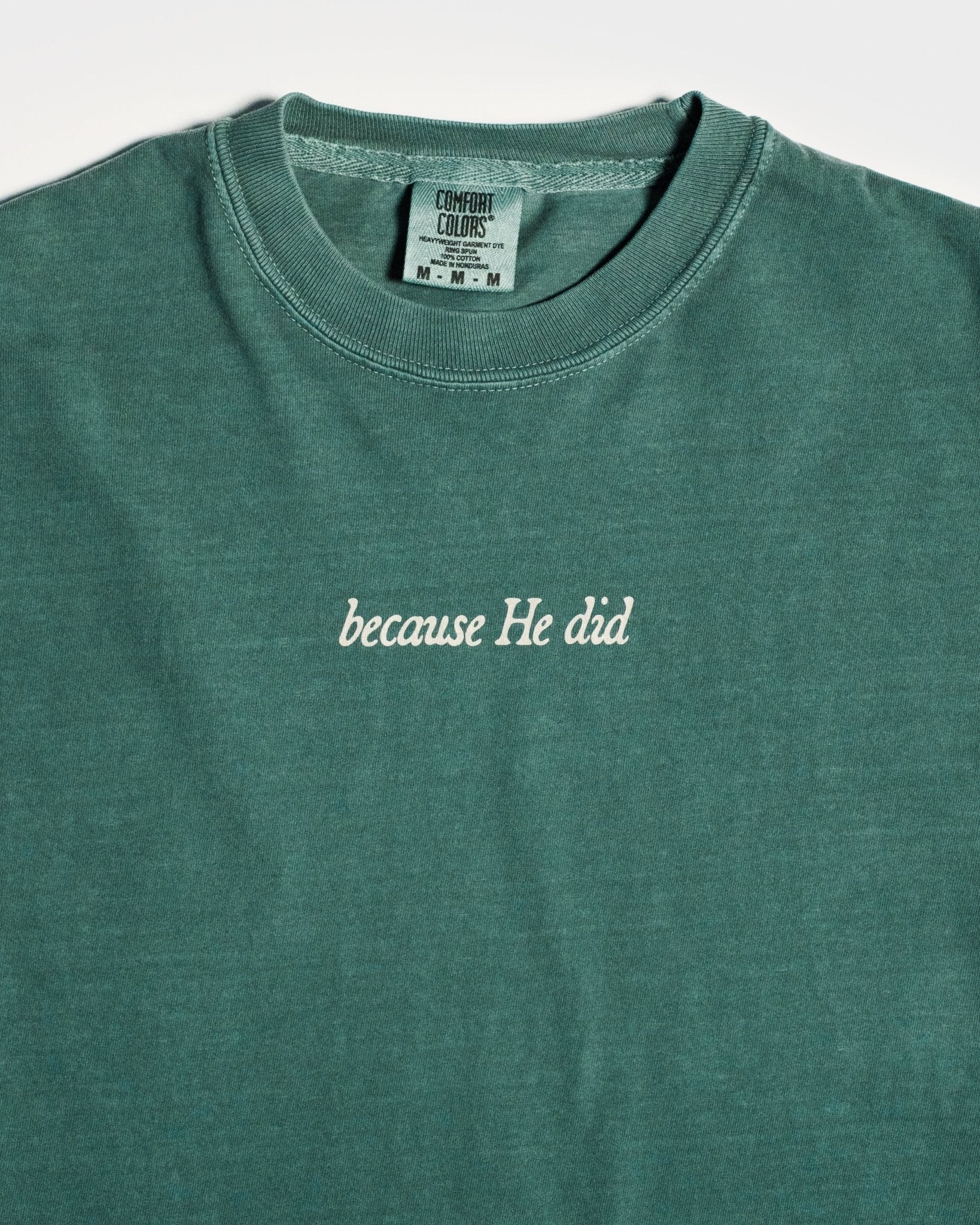 Treat People Like Jesus Died for Them® Forest Green Tee - Image 5