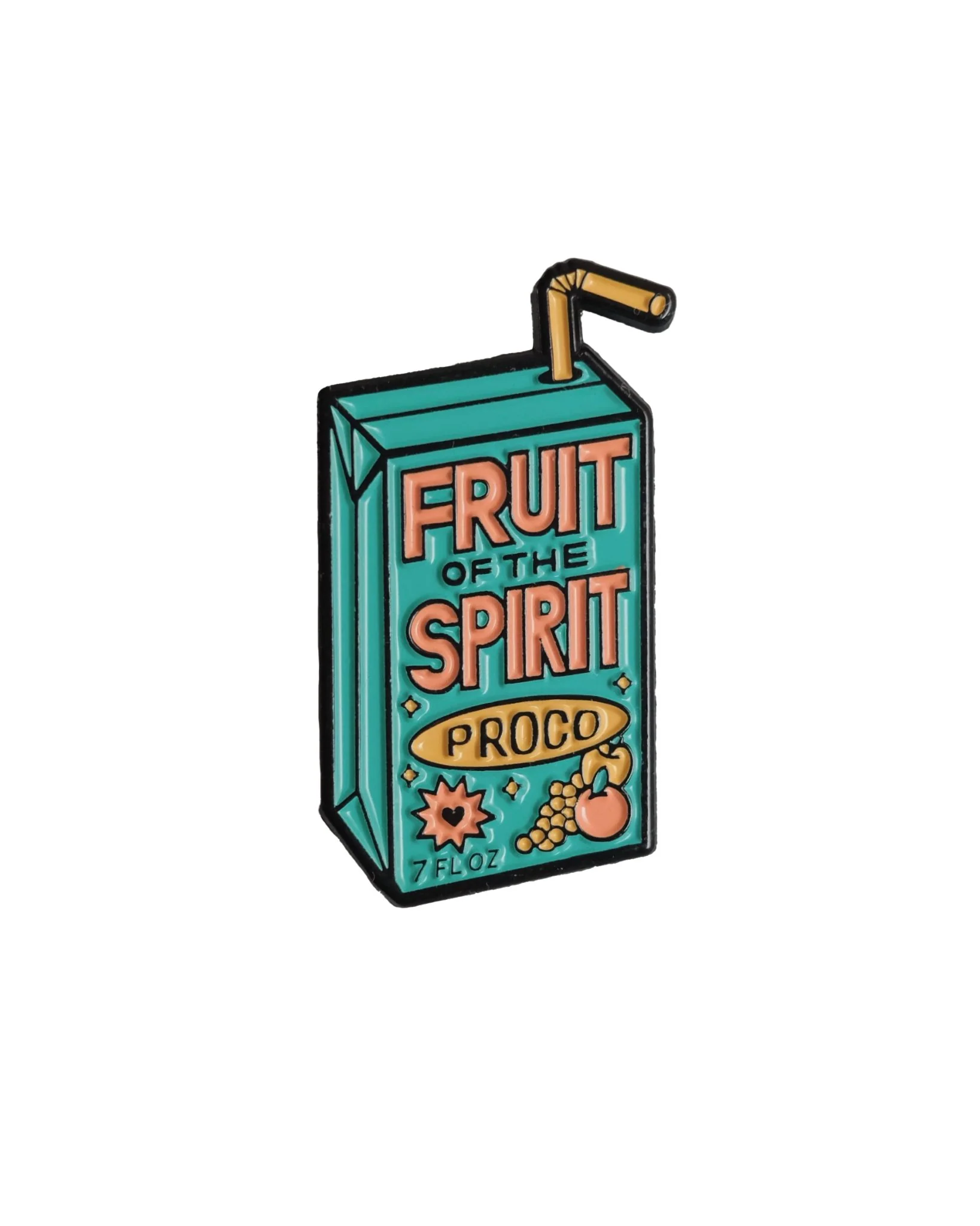 "Juice Box" Premium Enamel Pin - Image 6