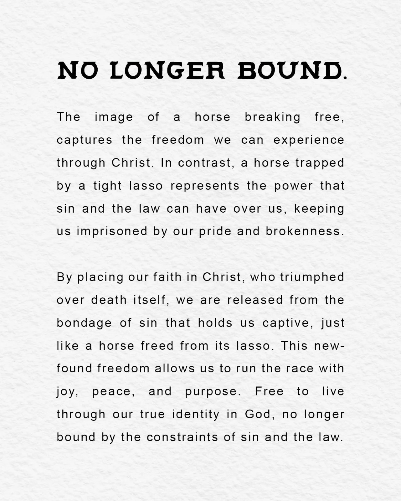 "No Longer Bound" Cactus Tee - Image 4