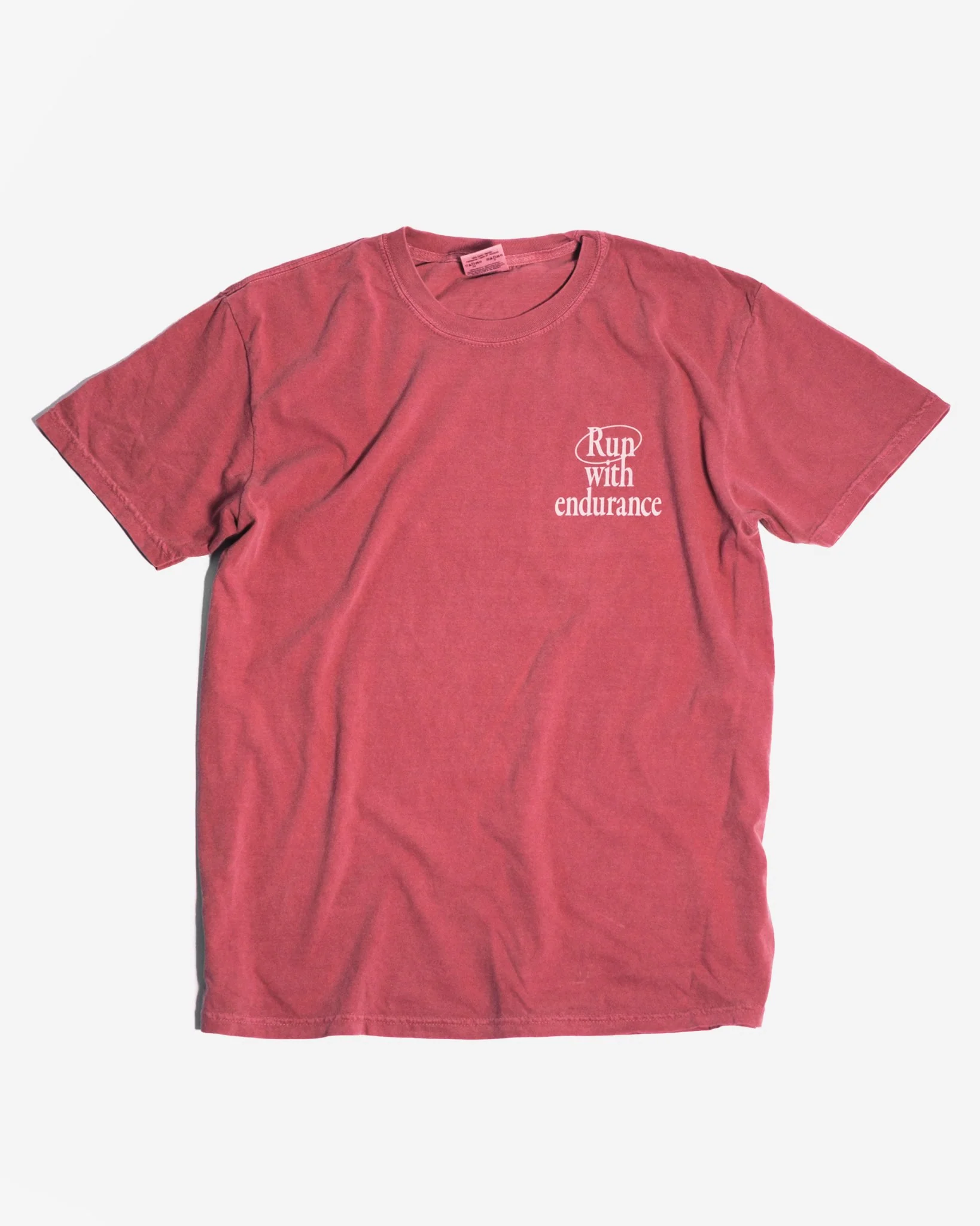 "Run With Endurance" Crimson Tee - Image 4