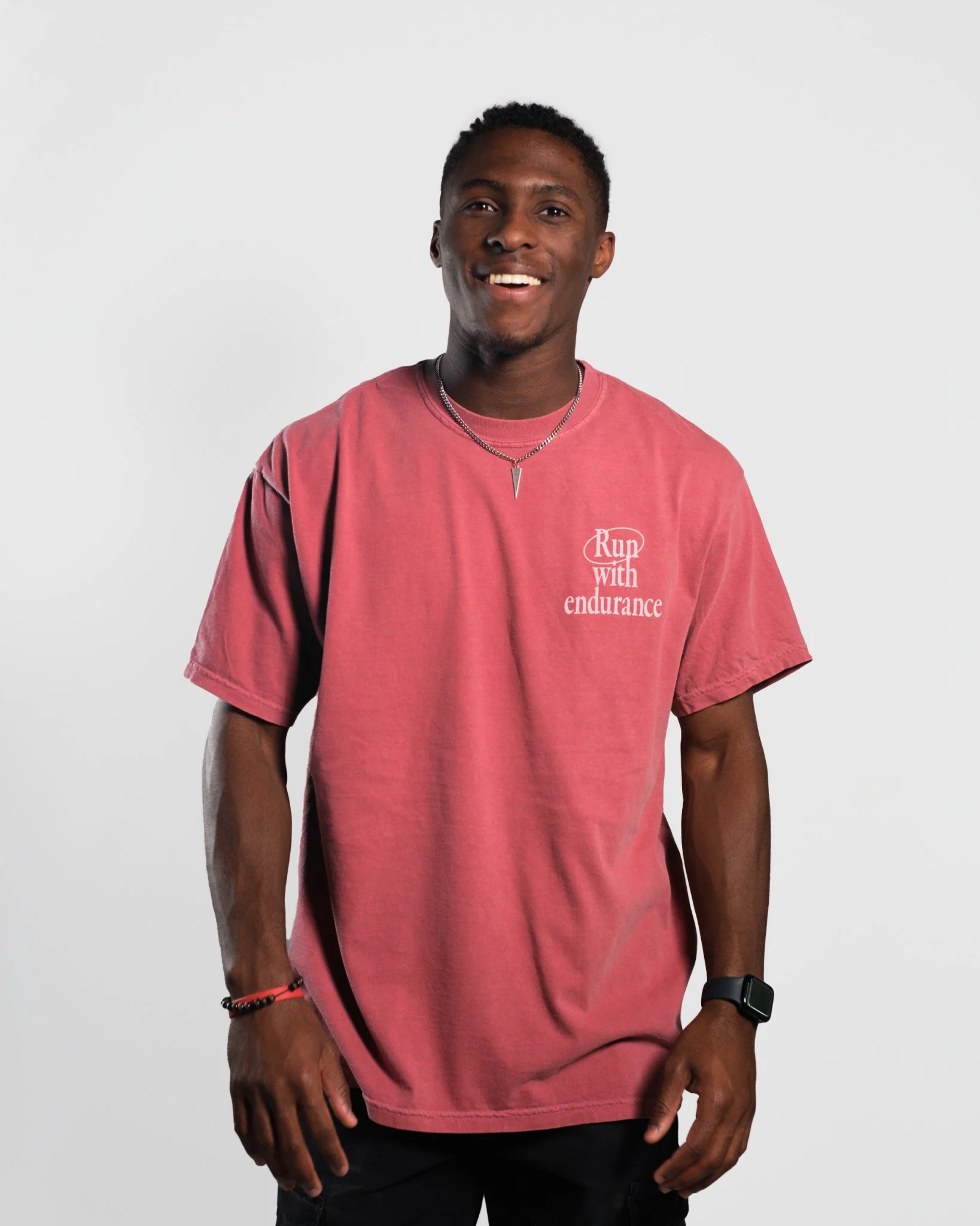 "Run With Endurance" Crimson Tee - Image 6