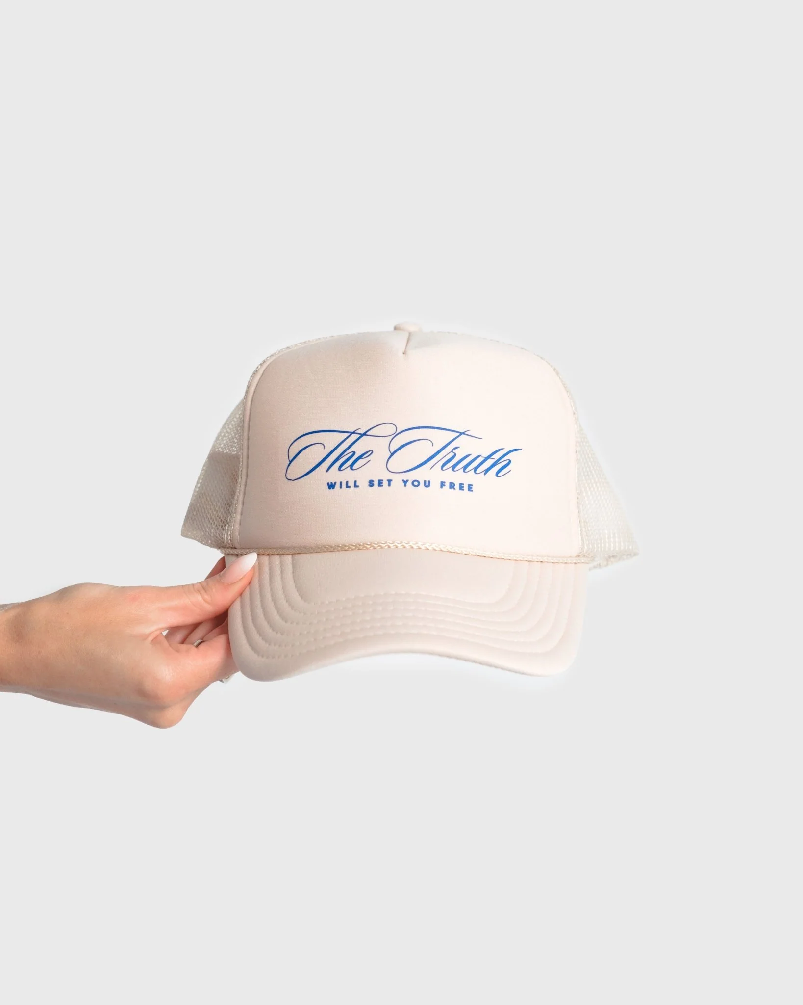 "Set Free X Stay True" Foam Trucker Hat (Clear-Out) - Image 5