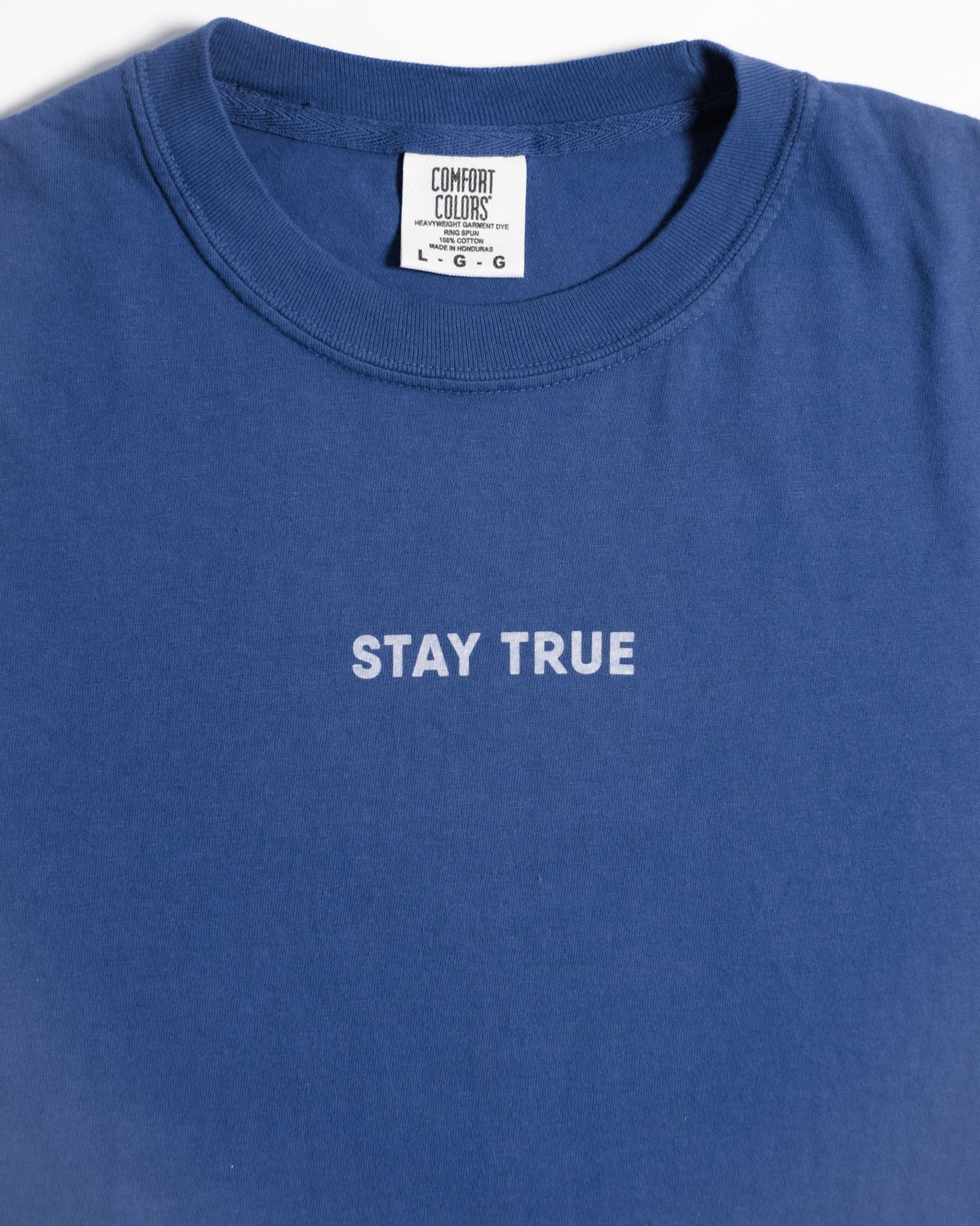 "Stand Firm X Stay True" Faded Navy Tee - Image 10