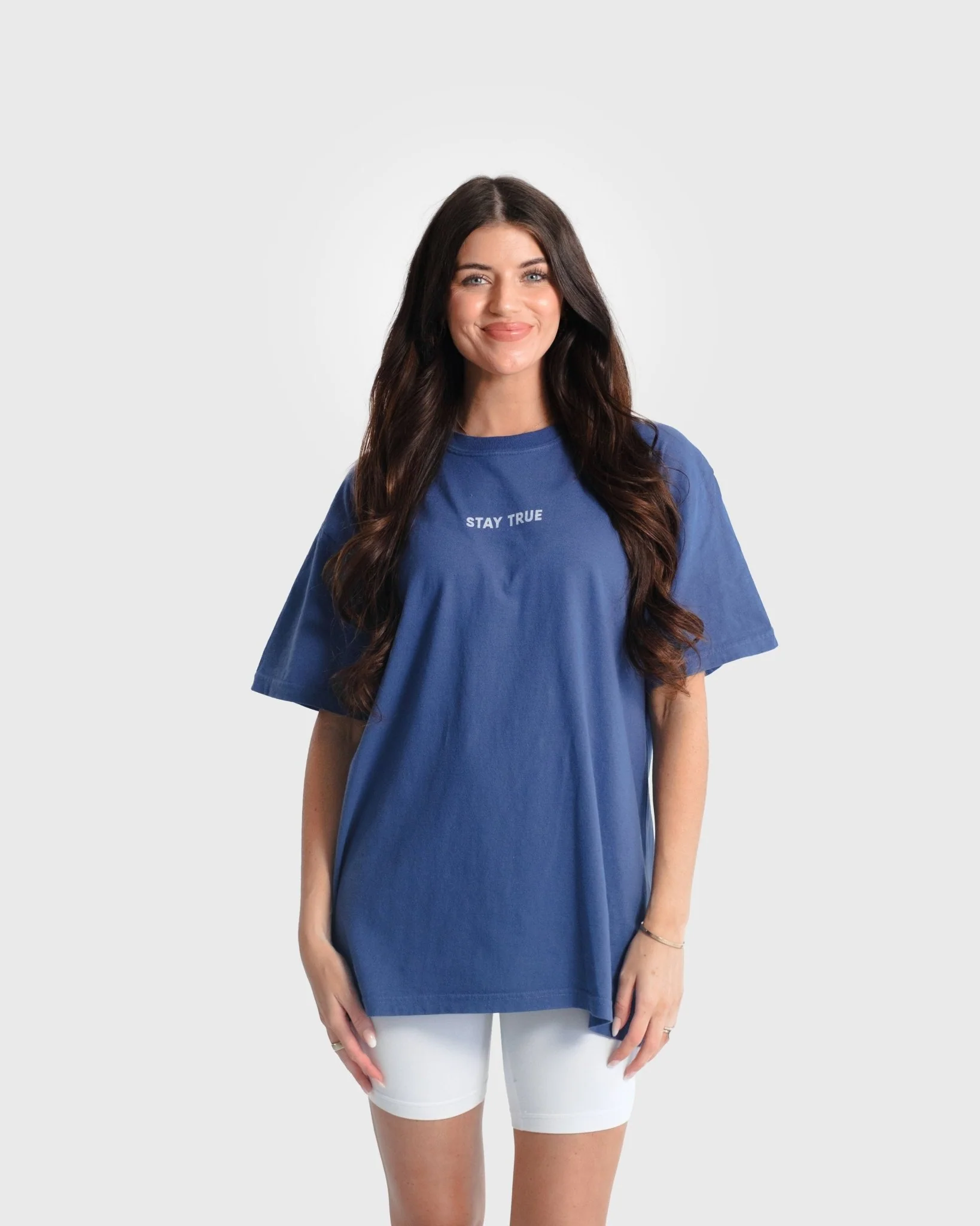 "Stand Firm X Stay True" Faded Navy Tee - Image 5