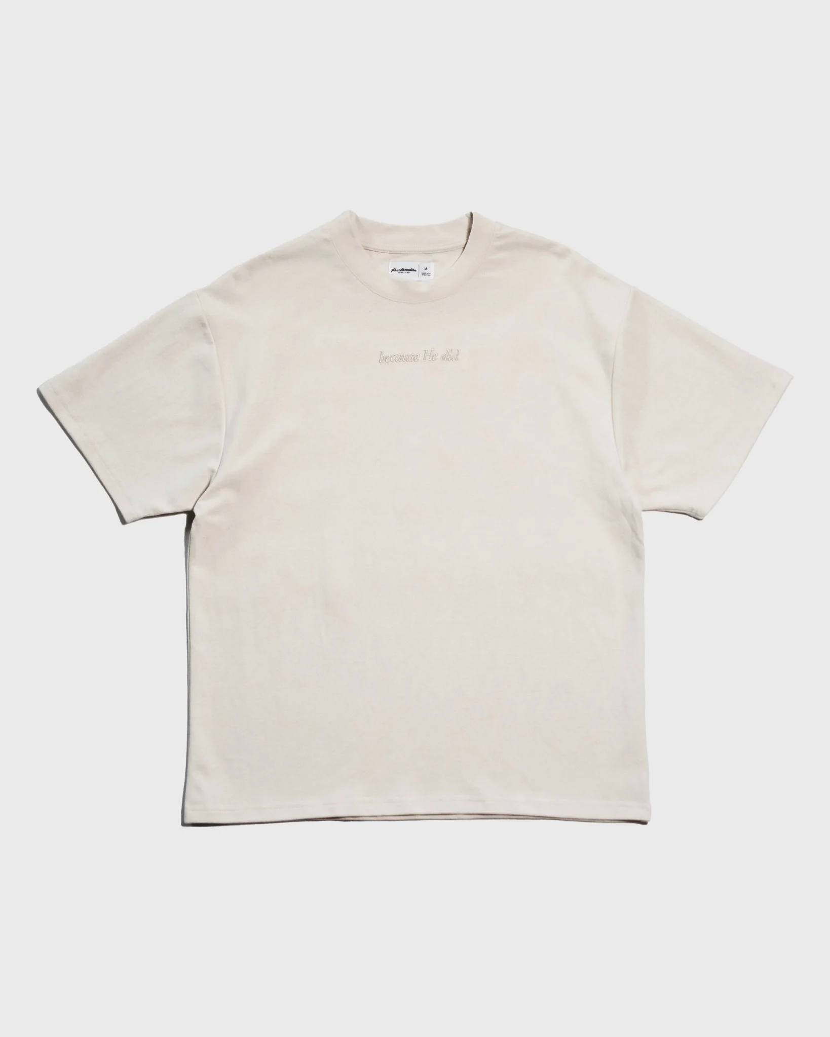 Treat People Like Jesus Died For Them® Monochrome Essential Tee - Image 3